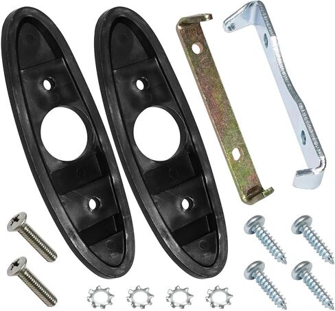 Outside Bullet Mirror Mounting Kit For 1970-1981 Pontiac Firebird Camaro Nova Vega Monza Cutlass/442 Right Passenger & Left Driver Side Bullet Mirror Mounting Set in Saudi Arabia