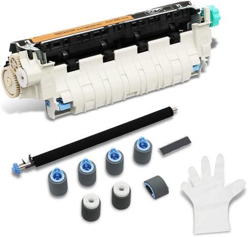 Q2429A (Q2429-67905، Q2429-69005) مجموعة صيانة الطابعة للطابعات المتسلسلة 4200 (110 فولت) تتضمن مصهر RM1-0013 وبكرة نقل وصينية 1/2/3 بكرات in Kuwait