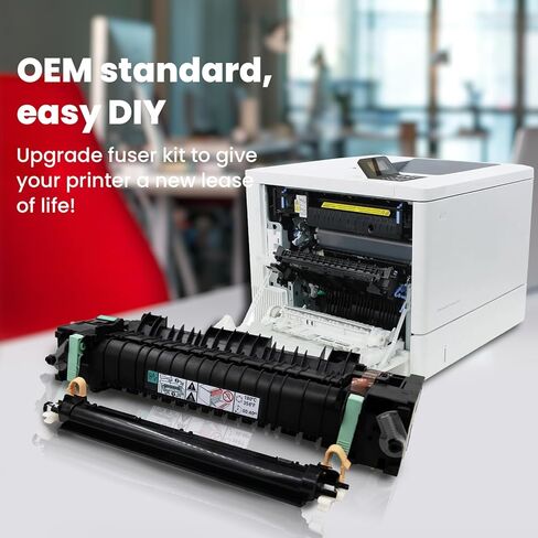 طقم صيانة وحدة الصهر 115R00084 متوافق مع مركز العمل 3610N 3610 3610DN 3615DN 3655X 3615 3655S، طقم صيانة 110 فولت لطابعة XE in Kuwait