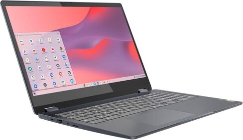 Lenovo IdeaPad 2023 Newest Flex 3i Chromebook Spin 2-in-1 Convertible Laptop, Intel Pentium Silver N6000, 15.6'' FHD IPS Touchscreen, 8GB RAM, 64GB eMMC,WiFi 6, Chrome OS Abyss Blue (Renewed) in Saudi Arabia