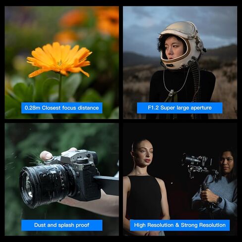 عدسة VILTROX 27 مم F1.2 Pro AF لكاميرا Nikon Z Mount، 27 مم F/1.2 Pro Z ذات فتحة كبيرة جدًا APS-C لكاميرات Nikon Z9 Z8 Z7 Z6 Z5 Z50 Z30 in Kuwait