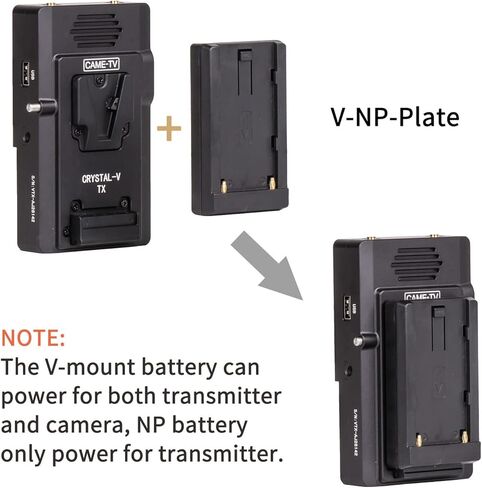 نظام نقل الفيديو اللاسلكي Came-TV SDI HDMI 328ft جهاز إرسال واستقبال الفيديو عن بعد in Kuwait