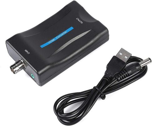BNC إلى HDMI محول محول أنثى CVBS BNC HDMI موصل محوري مركب نقل تناظري فيديو إدخال الصوت 1080P إخراج HDCP هوك كاميرا الأمن DVRs مراقبة AC1420 CCTV لشاشة HD TV in Saudi Arabia