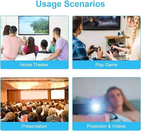 Tengchi RCA to HDMI Converter, Composite to HDMI Adapter Support 1080P PAL/NTSC Compatible with PS one, PS2, PS3, STB, Xbox, VHS, VCR, Blue-Ray DVD Players-Blue in Kuwait