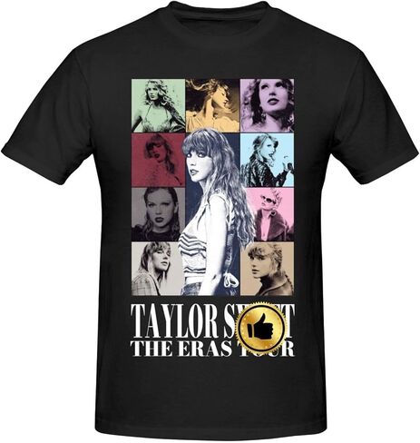 Women's Classic Cotton T Shirt Music Crewneck Short Sleeve Tee Music Album Covers Shirts Gift Tops for Music Lover in Saudi Arabia