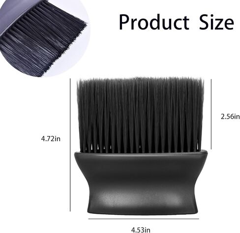 قطعتان من فرشاة حكم البيسبول، فرشاة لوحة البيسبول المنزلية، فرش حكم البيسبول لمجموعة معدات حكم البيسبول (أسود) in Kuwait