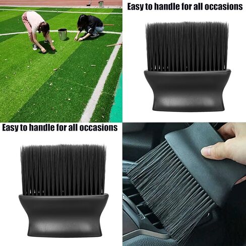 قطعتان من فرشاة حكم البيسبول، فرشاة لوحة البيسبول المنزلية، فرش حكم البيسبول لمجموعة معدات حكم البيسبول (أسود) in Kuwait