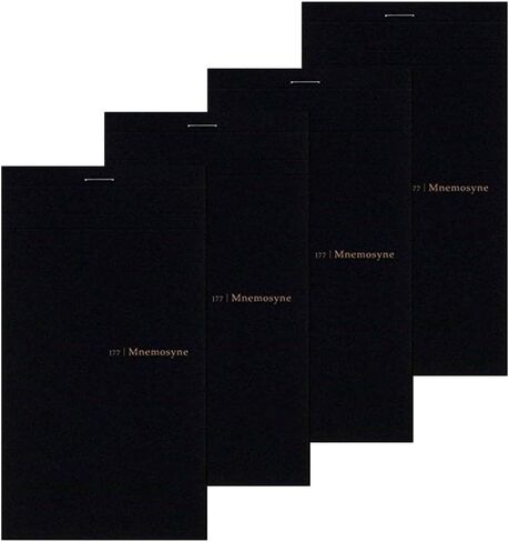 Maruman MNEMOSYNE Memo Pad 5mm-squared Double perforations 50 Sheets (N177A) 4-Pack in Saudi Arabia