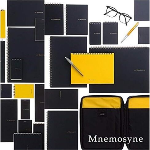 Maruman MNEMOSYNE Memo Pad 5mm-squared Double perforations 50 Sheets (N177A) 4-Pack in Saudi Arabia