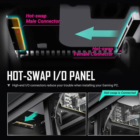 حافظة Antec Dark Cube ITX، M-ATX، ITX، زجاج، 512 × 240 × 406 ملم (DWH)، مكعب داكن (0-761345-80034-1) in Kuwait