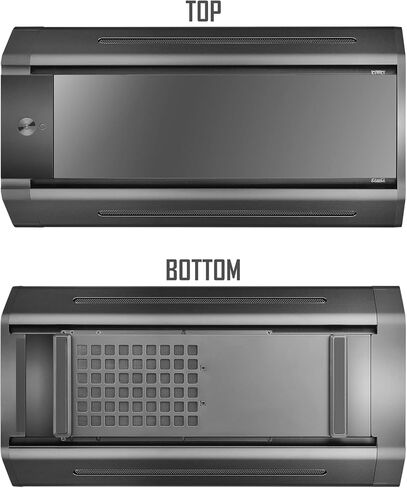 حافظة Antec Dark Cube ITX، M-ATX، ITX، زجاج، 512 × 240 × 406 ملم (DWH)، مكعب داكن (0-761345-80034-1) in Kuwait