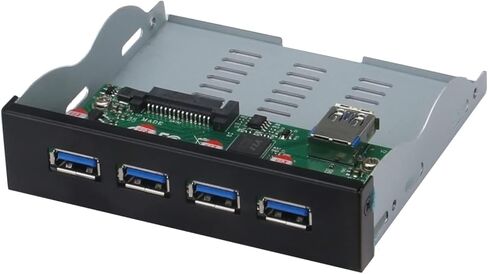 USB 3.2 Gen II ( 10Gbps ) 4 Port ( 4A ) Internal Hub ( Floppy Bay ) in Saudi Arabia