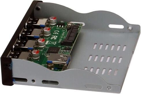 USB 3.2 Gen II ( 10Gbps ) 4 Port ( 4A ) Internal Hub ( Floppy Bay ) in Saudi Arabia