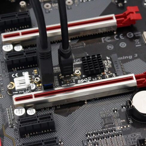 مقبس اللوحة الأمامية CY 20Gbps Type-E USB 3.1 إلى NVME NGFF M-Key Express Card محول ASM3242 شرائح للوحة الأم in Kuwait