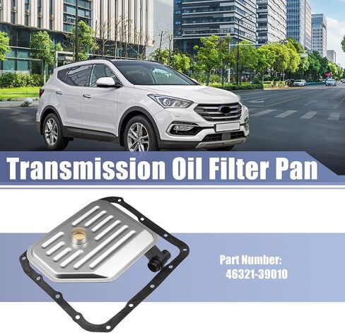 X AUTOHAUX 1 Set 46321-39010 ناقل الحركة فلتر زيت عموم مجموعات ربط السيراميك الارضي لشركة هيونداي سانتا في 2001-2009 in Kuwait