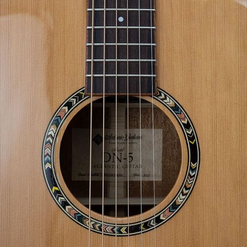 حزمة جيتار أنطونيو جولياني الصوتي (DN-1) - جيتار مدرع مع حقيبة وحزام وأوتار وإكسسوارات in Kuwait