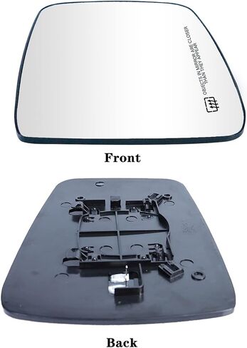 68050299AA Driver Left Side Heated Mirror Glass Compatible with 2009-2018 Dodge Ram 1500 2500 Left Heated Flat Mirror Glass with Rear Holder Replace 68079363AA in Saudi Arabia