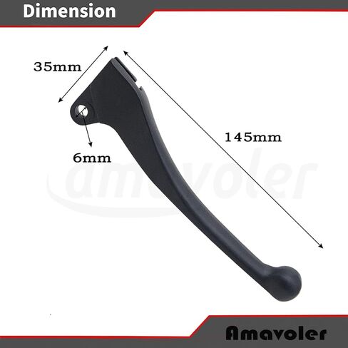 ملحقات استبدال رافعة الفرامل اليسرى تناسب GY6 50cc 125cc 150cc 139QMB 157Q Roketa Jonway Taotao الصينية سكوتر الدراجة باللون الأسود. (غادر) in Kuwait