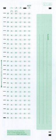 TEST-825E (500 Sheet Pack) Compatible Testing Forms in Saudi Arabia