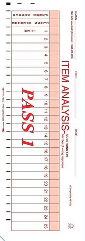 TEST-825E (500 Sheet Pack) Compatible Testing Forms in Saudi Arabia