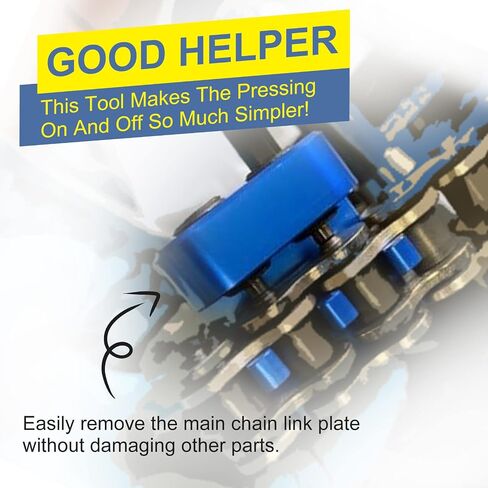 Master Link Press Tool Compatible Wit 520 525 530 sideplate Motorcycle ATV Replace 08-0675O in Saudi Arabia