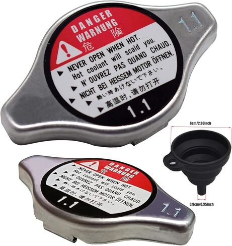 غطاء مشعاع تبريد السيارة 19045PAAA01 OEM متوافق مع 1994-2006 أكورد، 1992-2005 سيفيك، 1997-2005 CRV، 1995-2007 أوديسي، 2003-2008 بايلوت، 19045-PAA-A01 in Kuwait