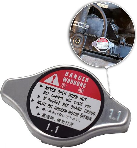 غطاء مشعاع تبريد السيارة 19045PAAA01 OEM متوافق مع 1994-2006 أكورد، 1992-2005 سيفيك، 1997-2005 CRV، 1995-2007 أوديسي، 2003-2008 بايلوت، 19045-PAA-A01 in Kuwait