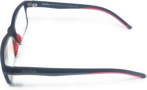 Foster Grant Ironman IronFlex Reading Glasses, Black/Red (+2.00) in Saudi Arabia
