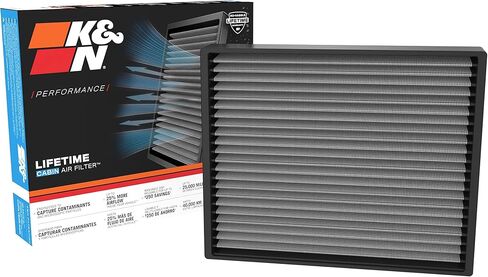 K&N Cabin Air Filter: Premium, Washable, Clean Airflow to your Cabin Air Filter Replacement: Designed for 2021-2022 FORD Bronco, VF2078 in Saudi Arabia