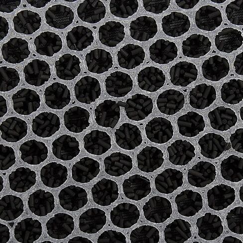 2 قطعة Highfil 1107681-00-A فلتر هواء المقصورة HEPA مع المنشط. متوافق مع تسلا موديل 3 2017-2023، تسلا موديل Y 2020-2023 يستبدل: 1107681-00-A، 110768100B، 110768100C in Kuwait