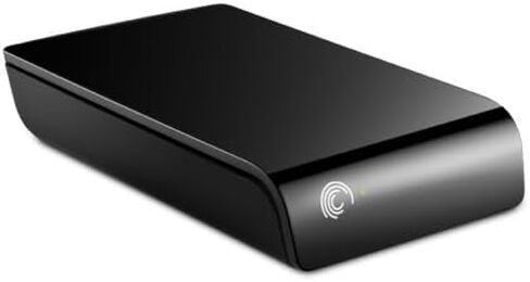 سيجيت محرك الأقراص الصلبة الخارجي لسطح المكتب سعة 3 تيرابايت USB 2.0 STAY3000100 أسود in Saudi Arabia