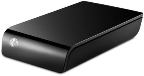 سيجيت محرك الأقراص الصلبة الخارجي لسطح المكتب سعة 3 تيرابايت USB 2.0 STAY3000100 أسود in Saudi Arabia