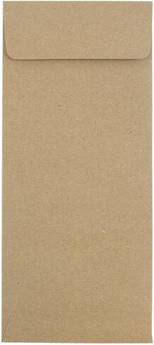 JAM PAPER #10 Policy Business Premium Envelopes - 4 1/8 x 9 1/2 - Brown Kraft Paper Bag - 50/Pack in Saudi Arabia