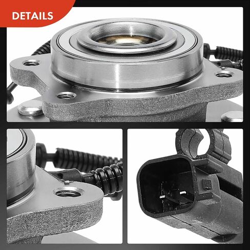 A-Premium 2 × محمل العجلات الخلفية ومجموعة المحور مع ABS و5 عروة متوافقة مع دودج جراند كارافان 2008-2011 وكرايسلر تاون آند كانتري 2008-2011 وفولكس واجن روتان 2009-2011، استبدال # 512360 in Saudi Arabia
