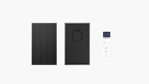 EF ECOFLOW 2PCS 100W 12V Solar Panels, High Efficiency Monocrystalline PV Modules, IP68 Waterproofing, Ideal for RV& Marine Rooftop, Farm Battery, Power Kits & Ecosystem in Saudi Arabia