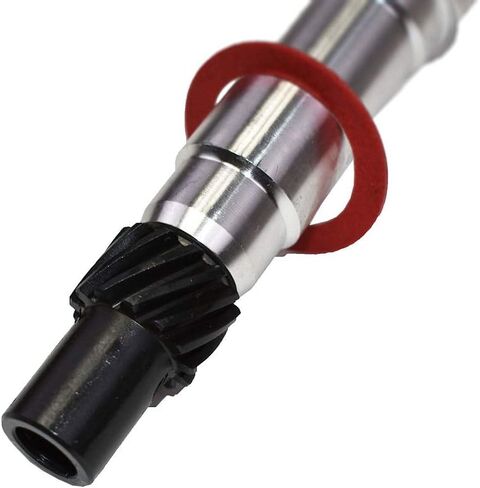 أداء الفريق - ملف HEI الكامل للموزع 65K - متوافق مع SBC/BBC Chevy AMC Jeep V8 304 360 390 401 غطاء أحمر للتركيب بسلك واحد in Saudi Arabia