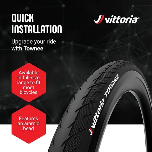 إطار دراجة طريق Vittoria Townee - إطارات دراجات هجينة لركوب الدراجات غير الرسمية وأعمال البريد السريع in Kuwait