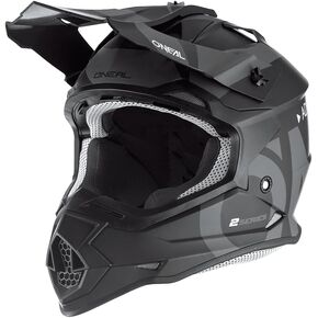 O'NEAL 2 SRS SLICK HELMET BLK/GRY L