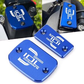 For 701 Supermoto Motorcycle Accessories Brake Fluid Reservoir Cap Cover Gas Caps (Black)