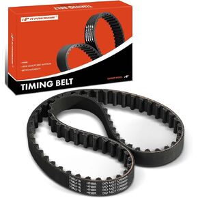 A-Premium Engine Timing Belt Compatible with Honda Accord 1990-2002, Odyssey 1995-1998, Prelude 1992-2001 & Isuzu Oasis 1996-1999 & Acura CL 1997-1999, 2.2L 2.3L - Replace# 13405PAAA02