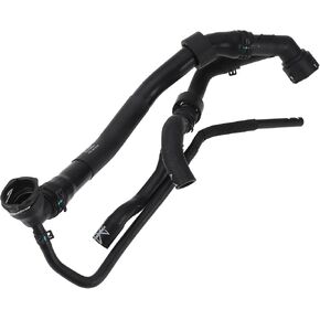 خرطوم خرطوم الرادياتير خرطوم رقم 5Q0Q0122101CF لفولكس واجن الجولف الرياضي 2015-2019 Black Rubber 1 PC Soodant Pipe جيد الختم