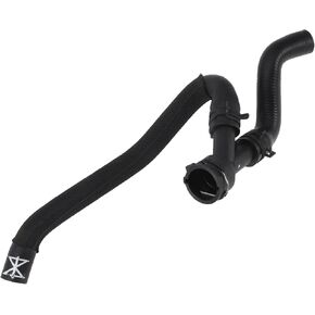 Radiator Hose Heater Hose No.4H0819373L for Audi A8 Quattro l Base Sedan 3.0L 2013-2014 Black Rubber 1 Pc Coolant Pipe Good Sealing
