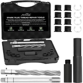 39300 Ford Triton 3-Valve Spark Plug Thread Repair Kit – M16x1.5 Sparkplug Insert Tool for 4.6L, 5.4L & 6.8L Engines 2004-2008