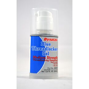 49446 Blue Medium Strength Threadlocker Gel, 35ml Pump Bottle - Ideal for Cup, Core Plugs, Starter/Alternator Mounting, Oil Pan, & Valve Cover Bolts - Superior Thread Lock