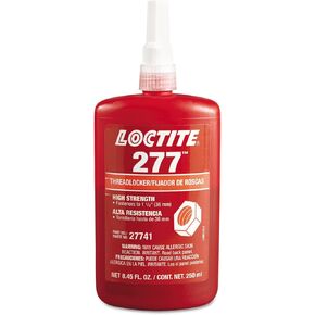 Loctite 442-27741 277 Threadlocker عالية القوة ، 250 مل ، أحمر