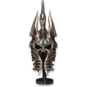 Sword fort The Devil Knight Wearable Helmet Helm frostmourne Real Metal-Anime Replica Game Props, Lich King Arthas Helmet