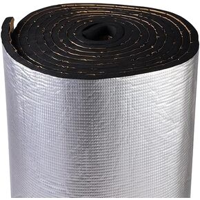 Car Heat Sound Deadening Insulation Mat - 394mil 10.8 sqft PE Foam Sound Deadener Material & Heat Barrier for Auto Hood Engine Roof Door and Trunk-40x40inch (40"x40")