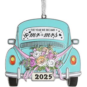 Venhoo Engagement Gifts for Couples 2025, Gift Ideas for Newly Engaged Couples, Happy Engagement Gift for Her, Bride to Be, Just Engaged Gifts for Her, Friends, Women-Metal Hanging Ornament 2025