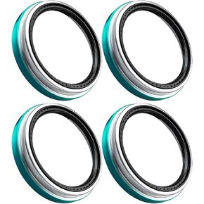 Wheel Seal Drive Shaft Fit for Freightliner Kenworth Peterbilt Navistar Volvo Semi Truck Replace 393-0173 47692 47691 47697 3941956 6819970546, 4 Pack