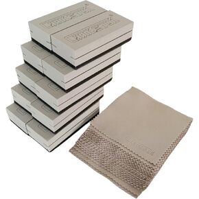 Ceramic Coating Applicator Block with Suede Towel Pack (30 Pack), 10Pcs Foam Applicator+ 20pcs Suede Cloth Towel, Great for Coating, Polish, Conditioner, Glazes
